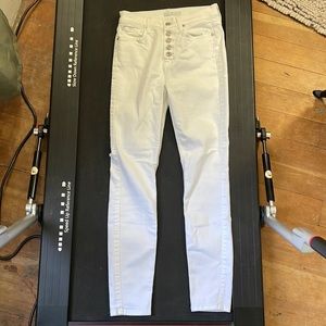 White 7 For All Mankind jeans
